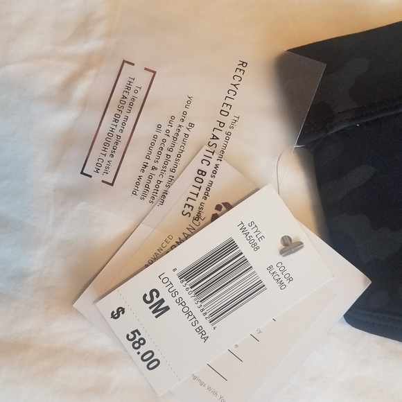 NWT Threads 4 Thought Lotus camo sports bra - Picture 14 of 16